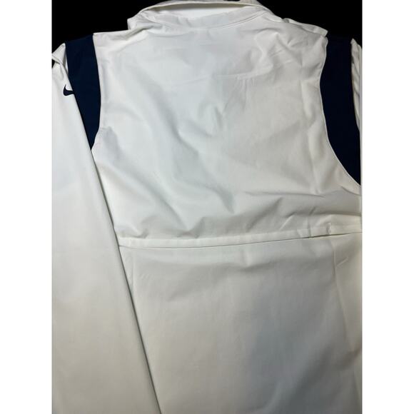 NFL Denver Broncos Nike Coaches Sideline L/S White 1/4 Zip Golf Jacket Men's L - Picture 6 of 15